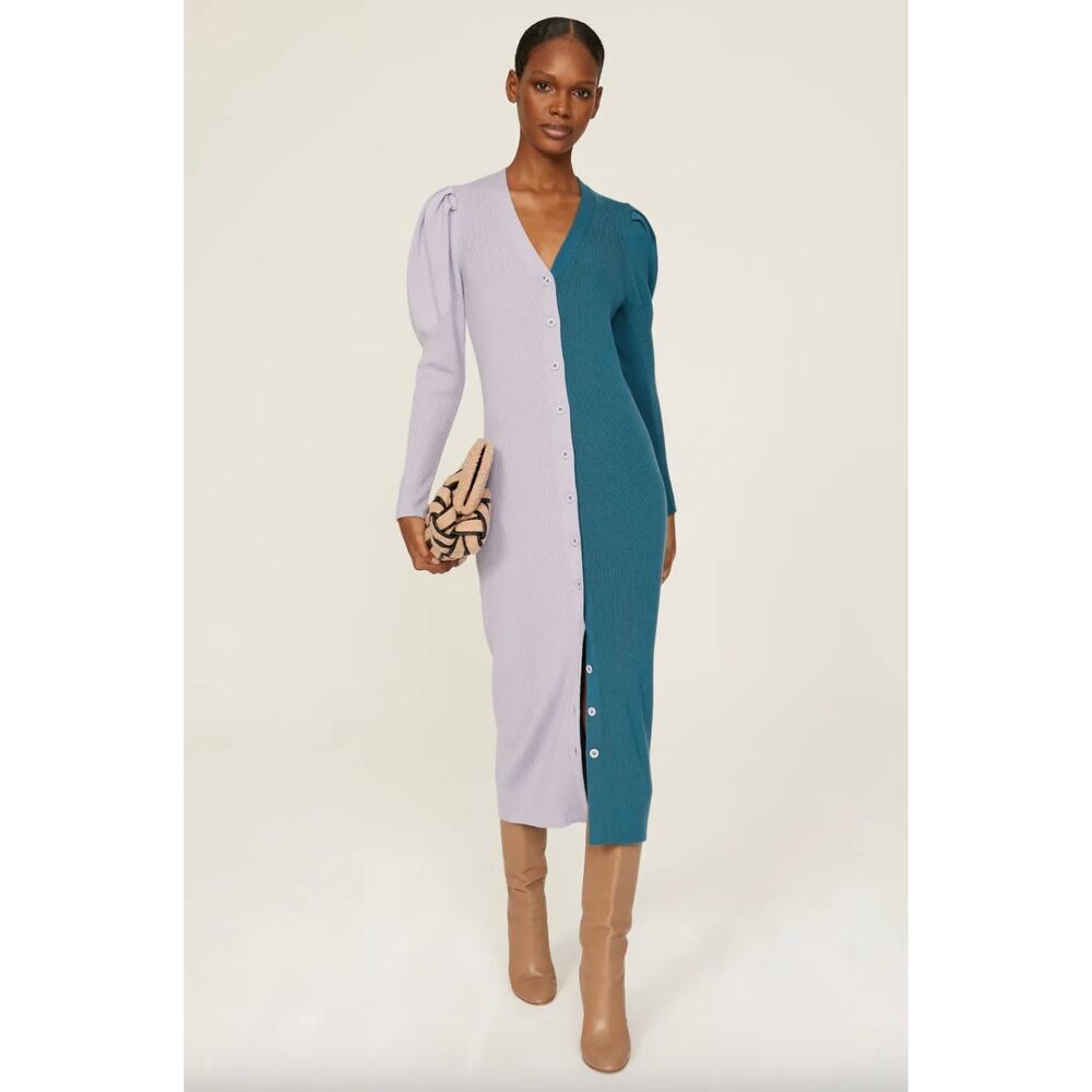 Busayo Rib Sweater Dress Sz S